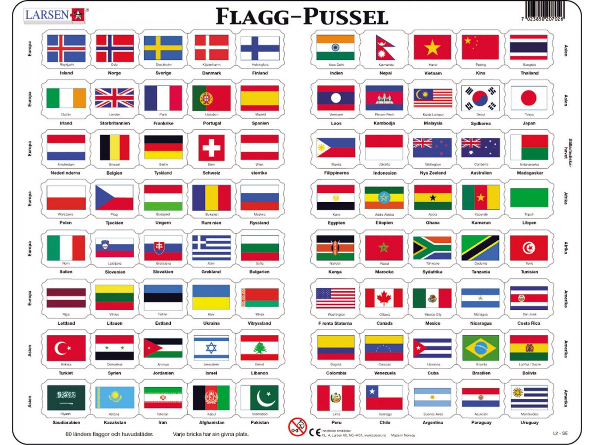 Världens Flaggor Asien - About Flag Collections